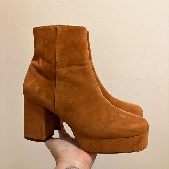 CUTE Jeffrey Campbell *FOSSE* Boots! SIze 9 (best for 8.5) - Picture 2 of 16